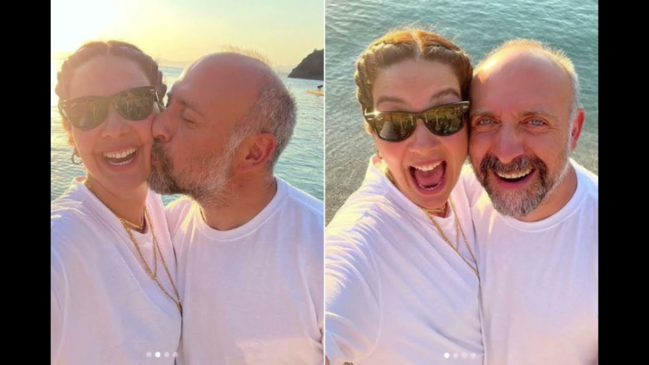 Bergüzar Korel and Halit Ergenc Our love