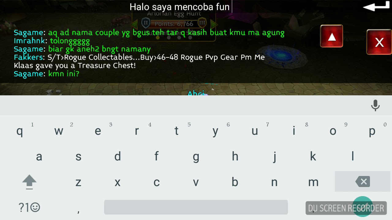 Al cek gold loot di equip avarice set dan weapon