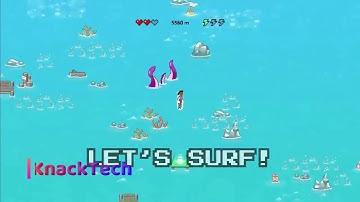 Play the Surf Game in Microsoft Edge