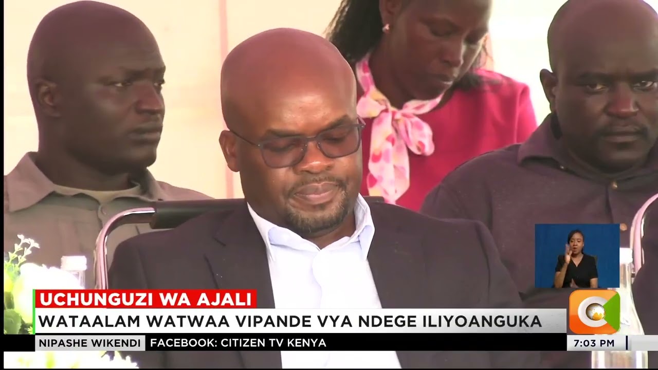 Wachunguzi wafika Mosop, waanza uchunguzi wa ajali ya ndege Nandi