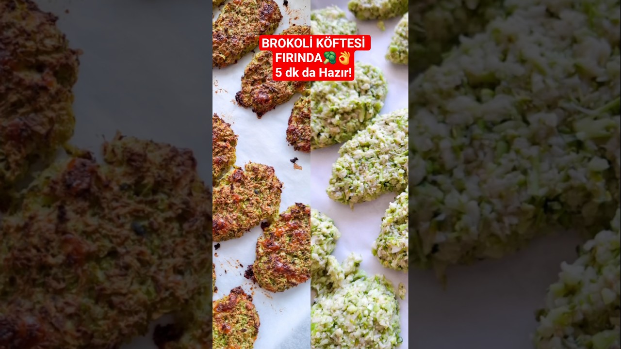 👌🥦Pratik Brokoli Köftesi🤌5 dk da Hazır!#broccoli#paneer#diet# #yummyfood #pratiktarifler