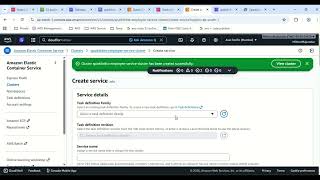 AWS JSBM MySQL Angular ECS CICD Part 08 | Creating ECS Service