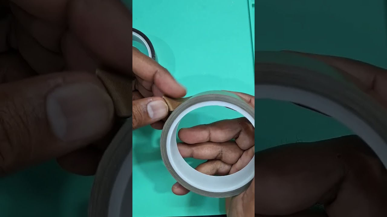 heat resistance tape to save pcb from heat during smd rework station hot air gun