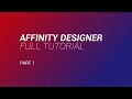 Tutorial lengkap affinity designer pc versi 21 part 1