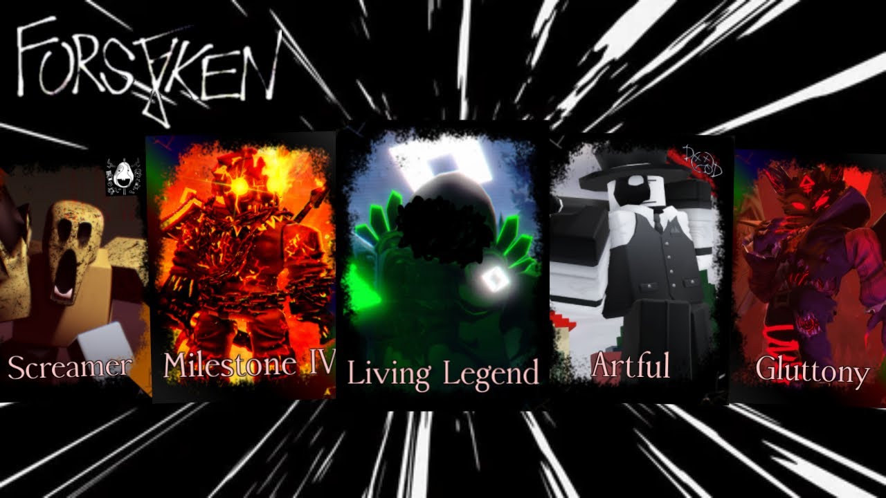 WINNING WITH EVERY UPDATED KILLER SKIN! (1x1 Rework Update) | Roblox Forsaken