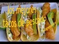 como hacer tacos de pescado y camarón (capeados)