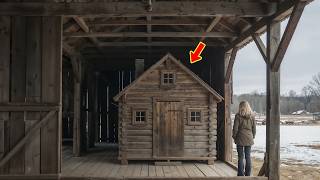 She Inherited an Old Barn With a Hidden Cabin — The Discovery Changed Everything