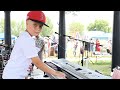 8 YEAR OLD AMAZES CROWD WITH PIANO SOLO!