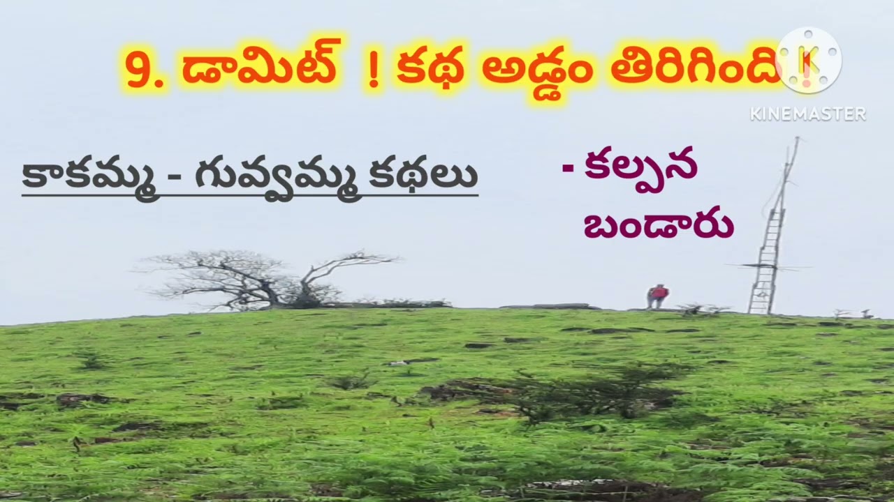 9 . డామిట్  ! కథ అడ్డం తిరిగింది ! / కాకమ్మ  - గువ్వమ్మ కథలు / కల్పన బండారు / తెలుగు కథలు