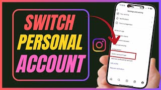 How To Switch Back to Personal Account on Instagram from Creator