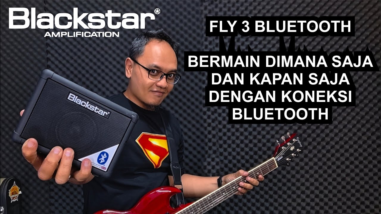 Blackstar Fly 3 Koneksi Bluetooth. Bermain kapanpun dan dimanapun!