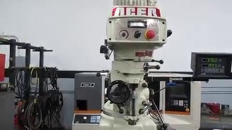 Acer Ultima EVS-3VKH Knee Mill with 2-Axis Digital Readout