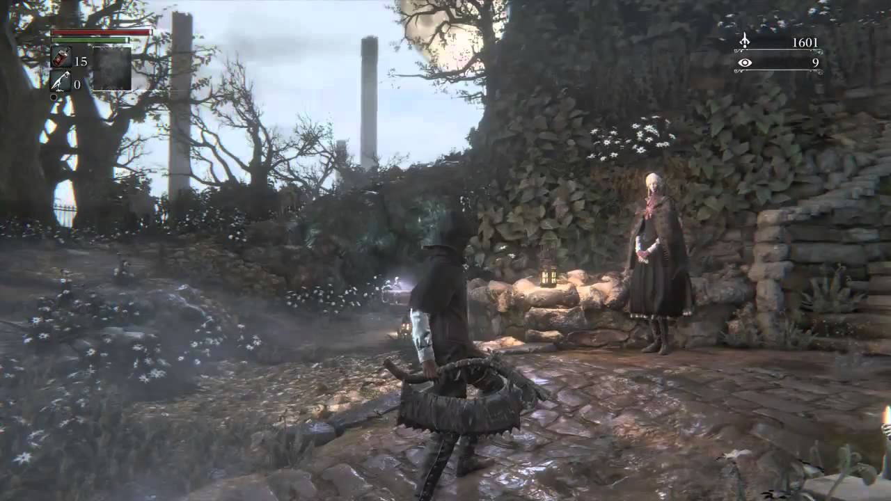 Bloodborne: How to use Top Hat Messenger DLC - YouTube