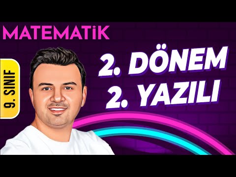 9.SINIF MATEMATİK 2.DÖNEM 2.YAZILISINA HAZIRLIK