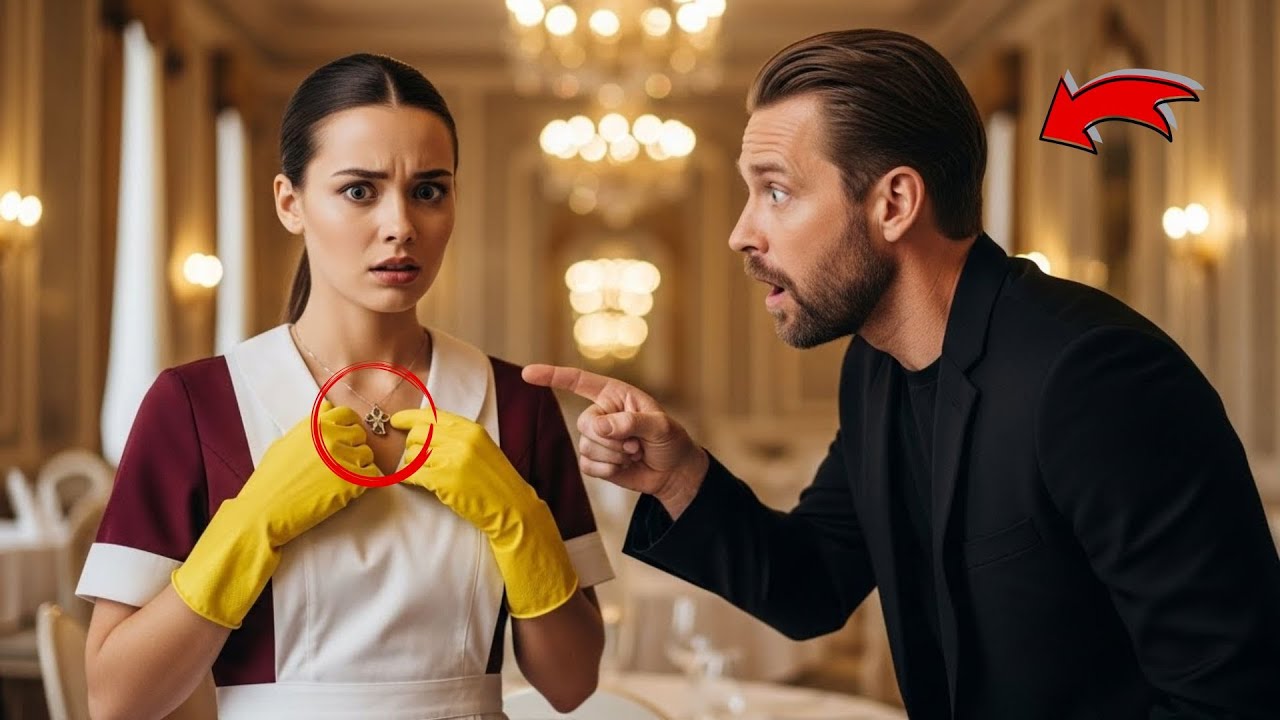 "ESE COLLAR ES DE MI ESPOSA MUERTA" gritó el Millonario a la Empleada, y ella reveló ESTO...