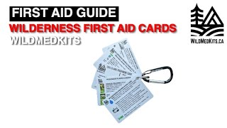 Wilderness First Aid Reference Cards