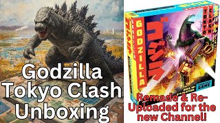 Unboxing of Godzilla Tokyo Clash board game from Funko. Remake, re-upload For the New Channel!