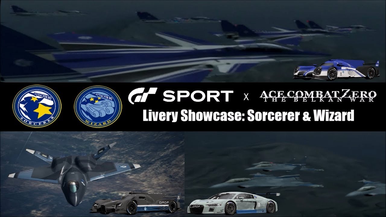GT Sport - Livery Showcase: Sorcerer & Wizard | TS050 Hybrid, R8 LMS & R18 2016