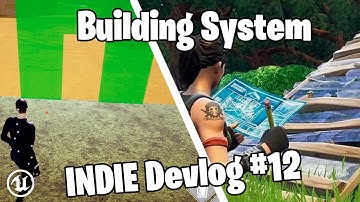 Building System Unreal Engine | INDIE Game Devlog # 12