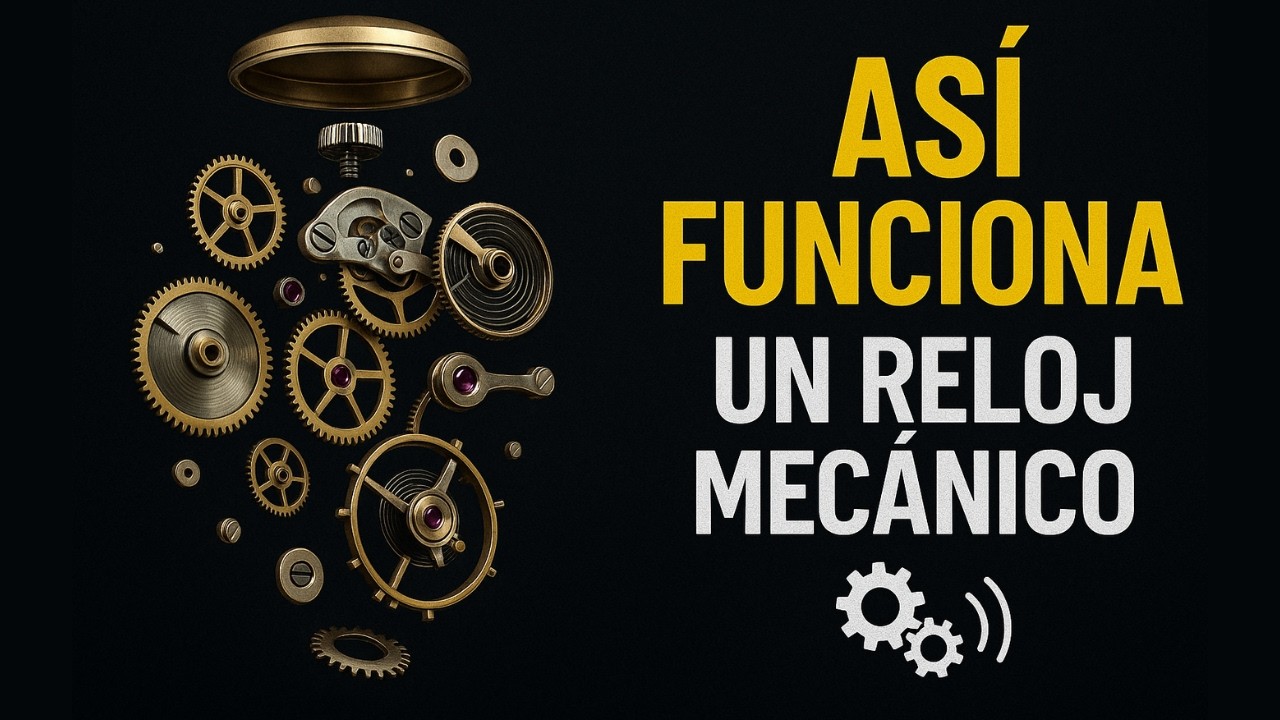 Así funciona un reloj mecánico por dentro explicado fácil