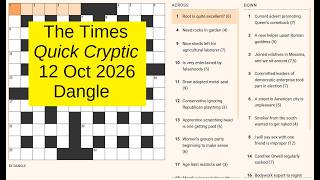 Information The Times Quick Cryptic 3430 Guide