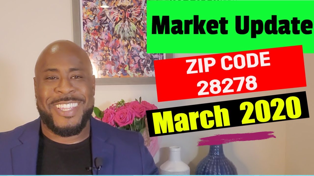 March 2020 Real Estate Market Update for Zip code 28278 by Charlotte