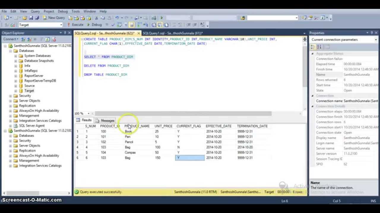 Type2 Dimension Part3 - YouTube