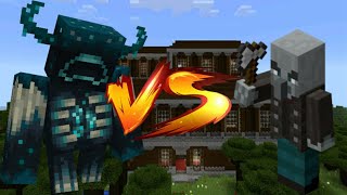 Minecraft Warden vs Vindicator!