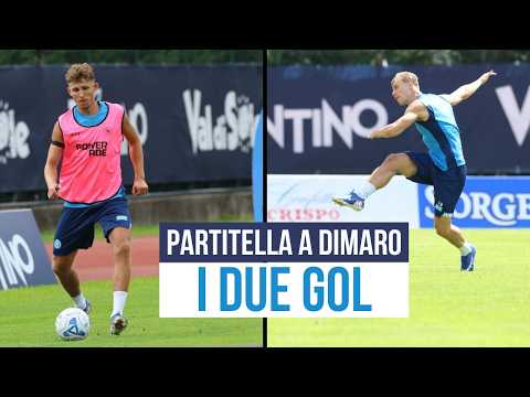Video GOL LINDSTROM e HOJLUND in partitella SSC Napoli a DIMARO!