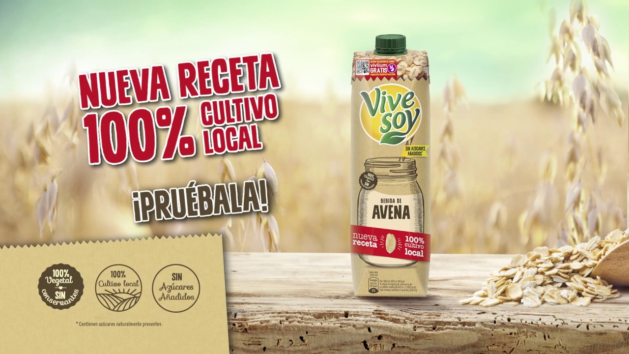 bebida de avena Barista 100% Cultivo local