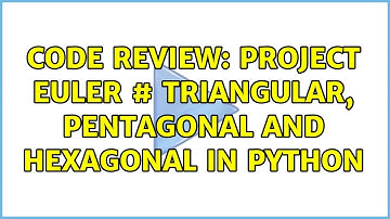 Code Review: Project Euler # Triangular, pentagonal and hexagonal in Python (3 Solutions!!)