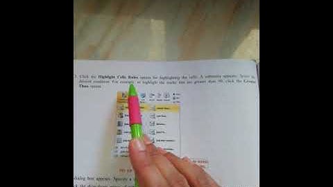 Class 10th, unit 8 :spreadsheet intermediate, session 2:conditional formatting