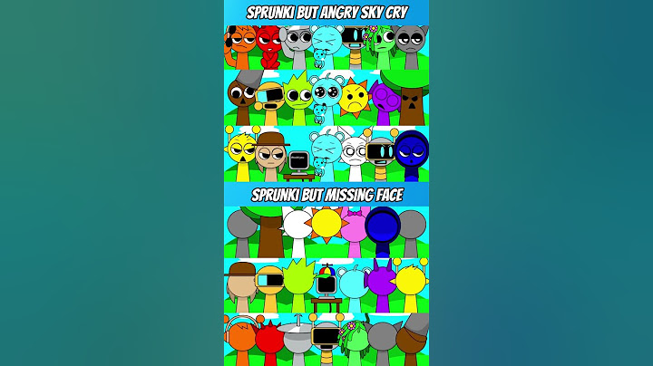 Sprunki Marah 😡 TANPA WAJAH?! 😱🔥 | #incredibox #sprunki #roblox #shorts
