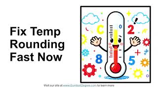 How to program temperature conversion to avoid rounding errors?