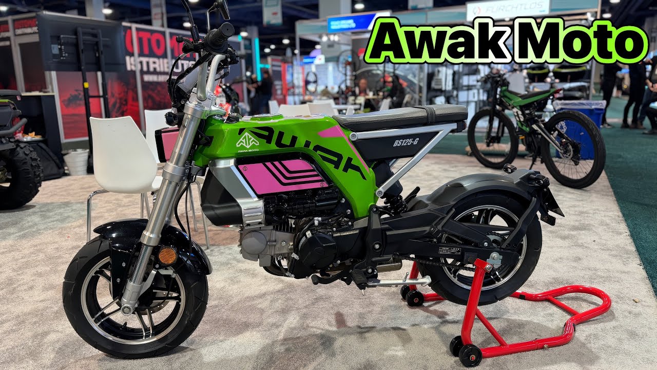 Awak Moto BS-125 | Mini Bike with Unique Design - Aim Expo 2024! - YouTube