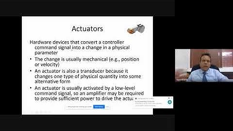 Lecture 2-2 Sensors, Actuators and Smart Objects