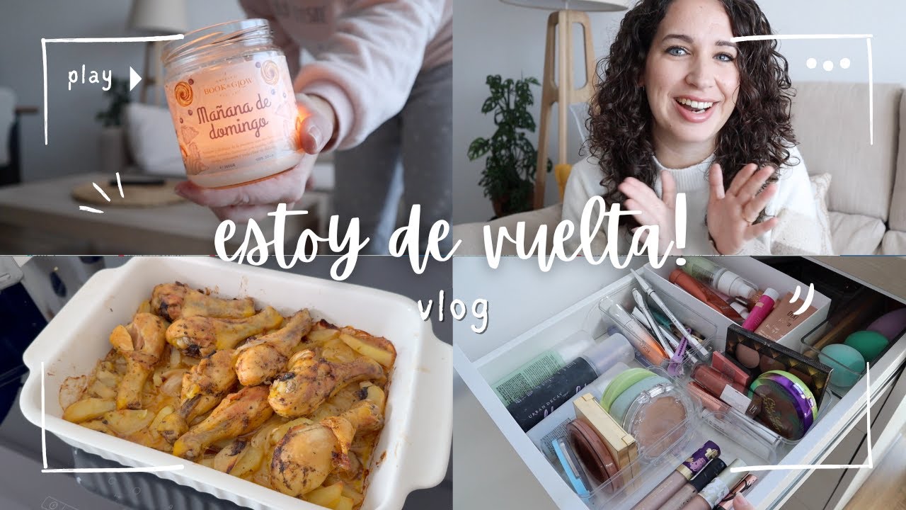 Casada y funcionaria...🥳 ¡ESTOY DE VUELTA! Novedades en casa y limpieza de maquillaje