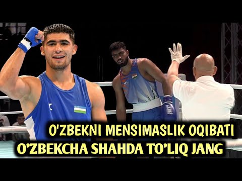 Shavkatjon Boltayev hindistonlik Nejrani finalda yanchib tashladi