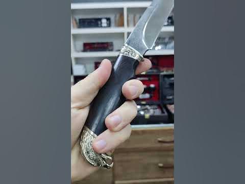 Кизлярский нож "Беркут" из стали Х12МФ #кизлярскиеножи #ножи - YouTube
