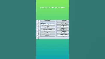 This RPG Maker Event in My Indie Game