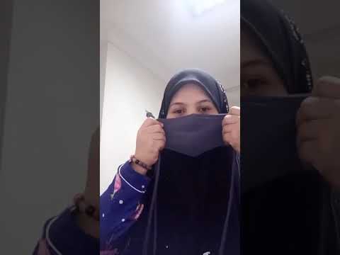 Cara memakai hijab  mask  YouTube