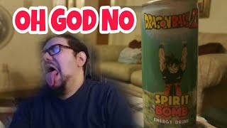 Dragonball Z Spirit Bomb Energy Drink Review Youtube