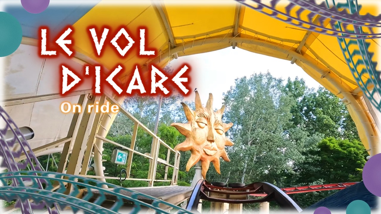 Le Vol d'Icare [On-ride] – Parc Astérix – Été Gaulois – 2024