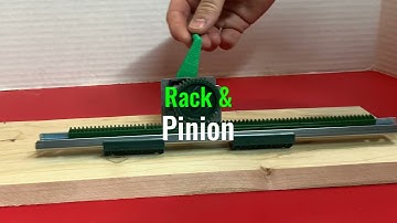 Basic Mechanisms: Rack and Pinion