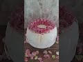 Rosentorte #waferpaper #cakedecorating #wunschtorte #rosa #rose #echtrose