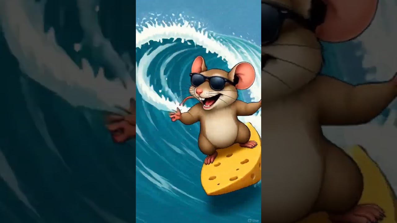 Cheesy Surf Shenanigans Mouse Masters 🤓 the Mega Wave 