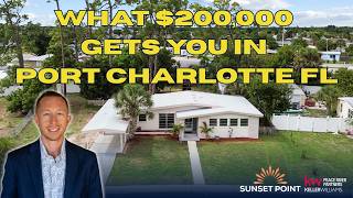 Affordable Florida Home on Oversized Lot | Port Charlotte Deal Under $200K