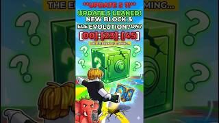 Update 5 LEAKED! 😱 New Blue Box and Elephant Evolution!