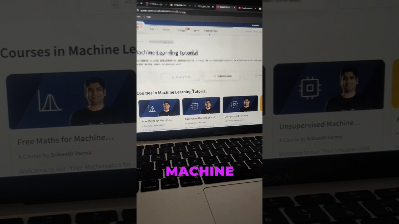 Master Machine Learning for free 