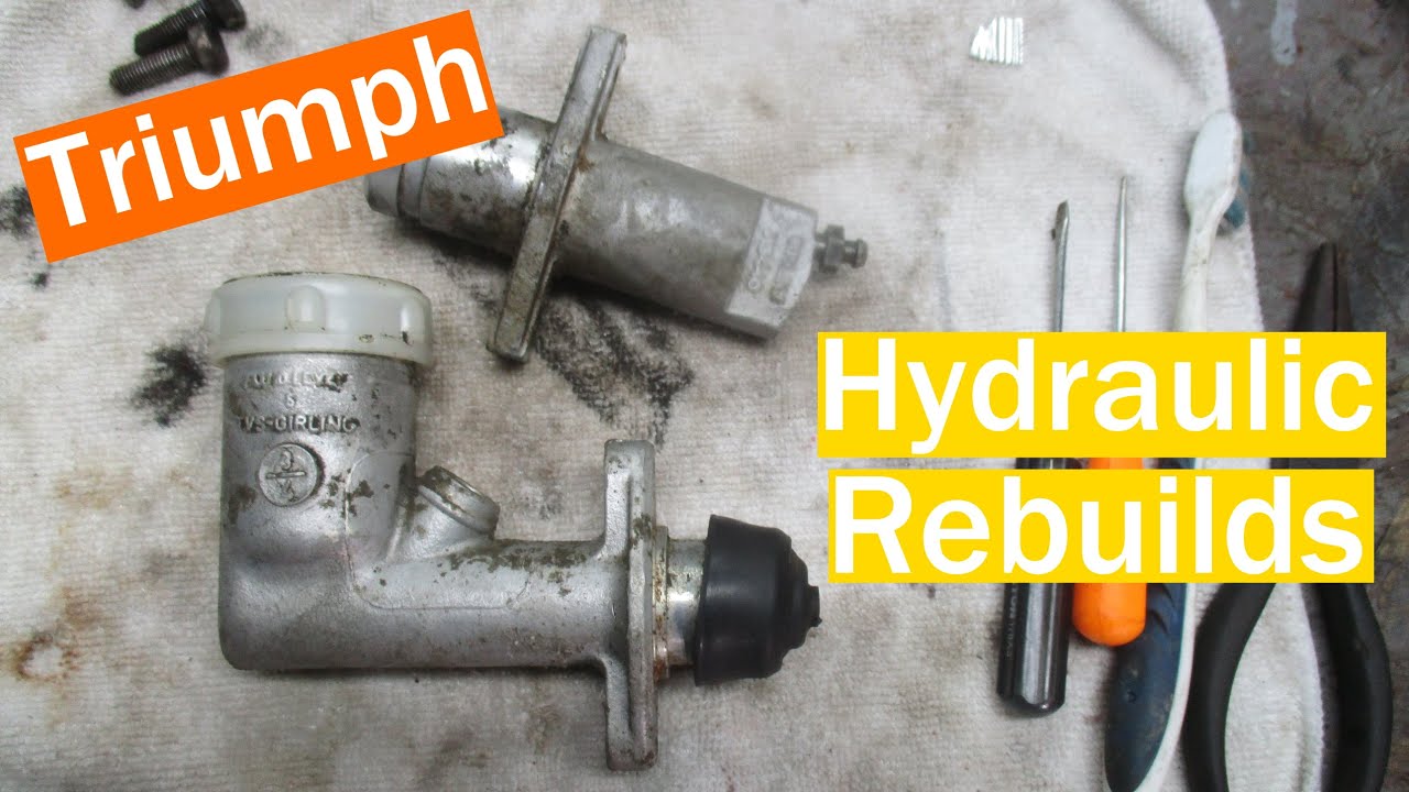 Triumph TR4 Rebuild 1 Master Cylinder Rebuilds Roundtail Restoration YouTube
